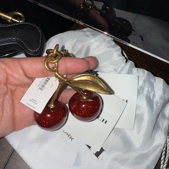 Coach Cherry Charm - Picture 1 of 6